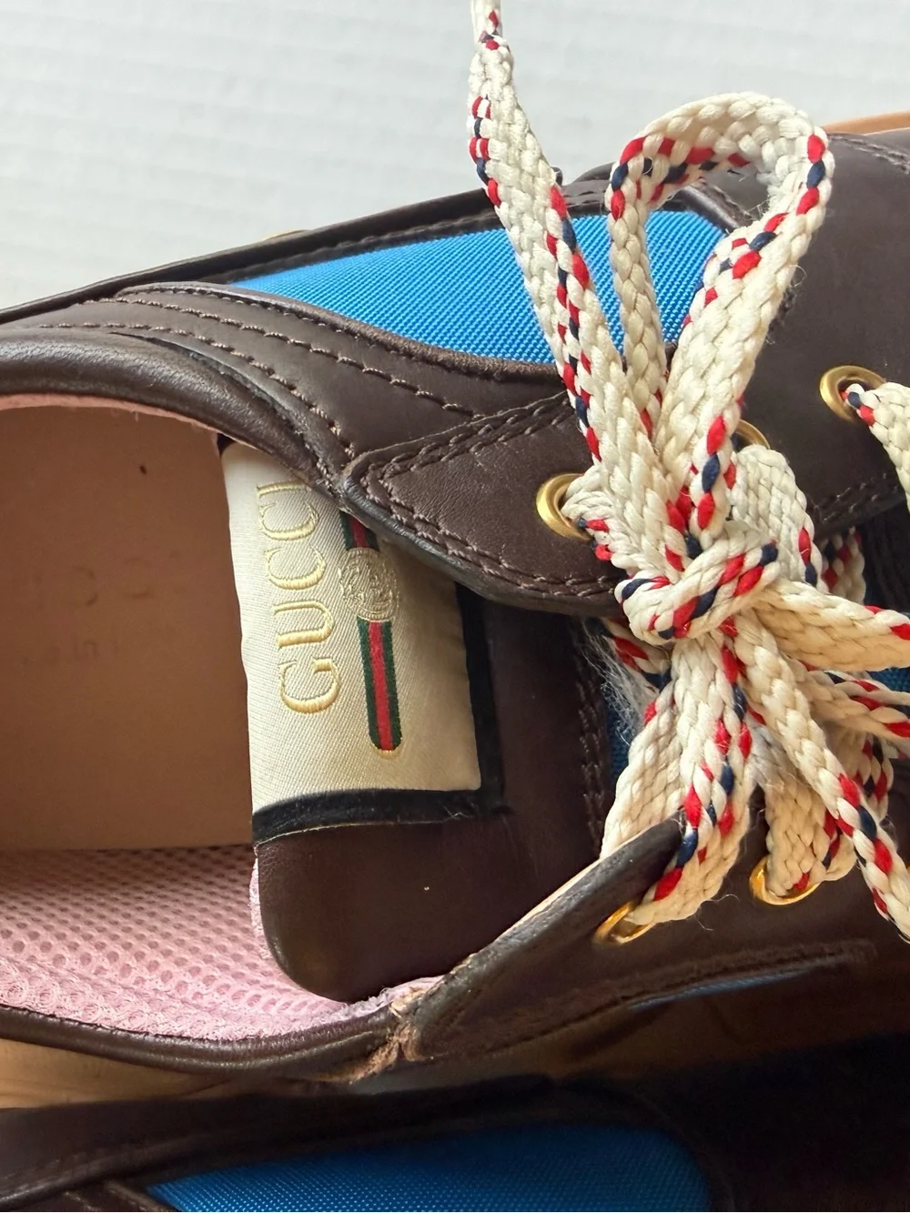 Gucci Boatreck Men's Lug Sole Shoe - Picture 8 of 9